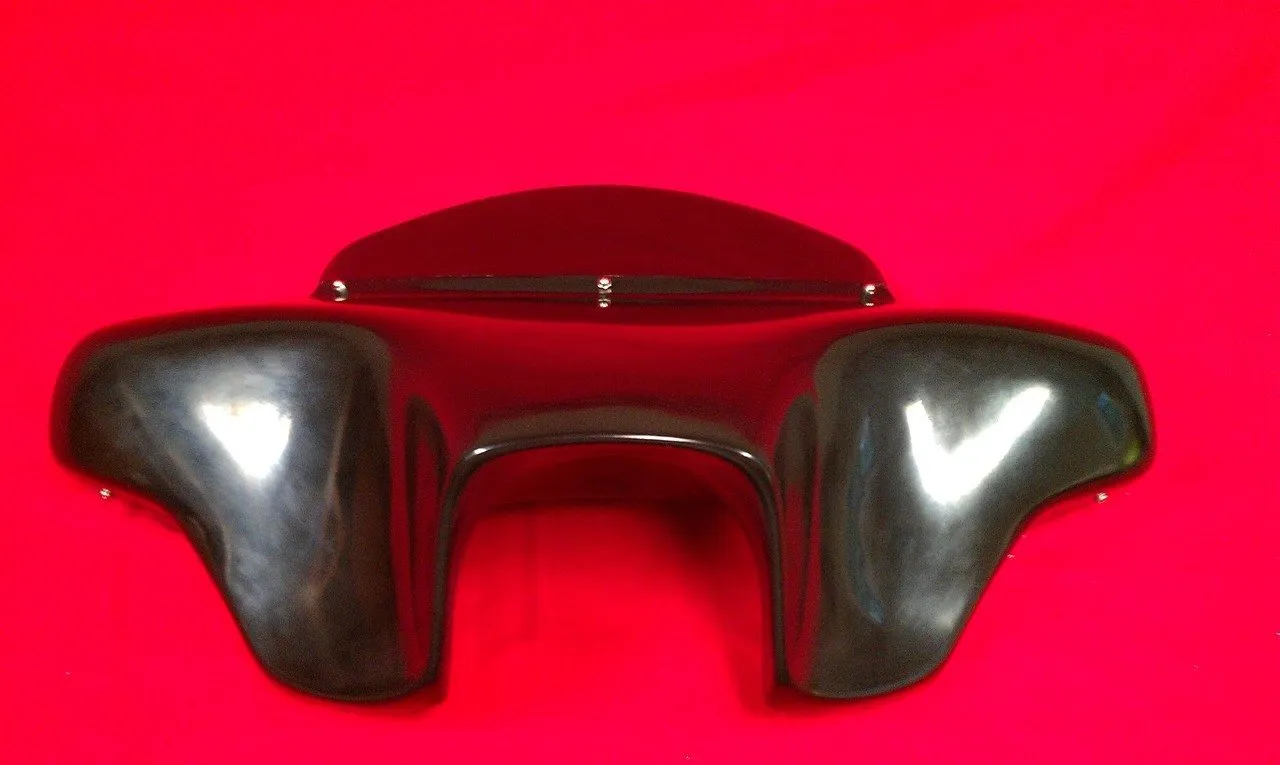 Honda VTX C / R / S 1800 &amp; 1300 Bagger Fairing 6 x 9 Holes Batwing With Stereo